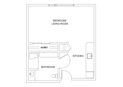 Aspen Ridge Studio Floor Plan