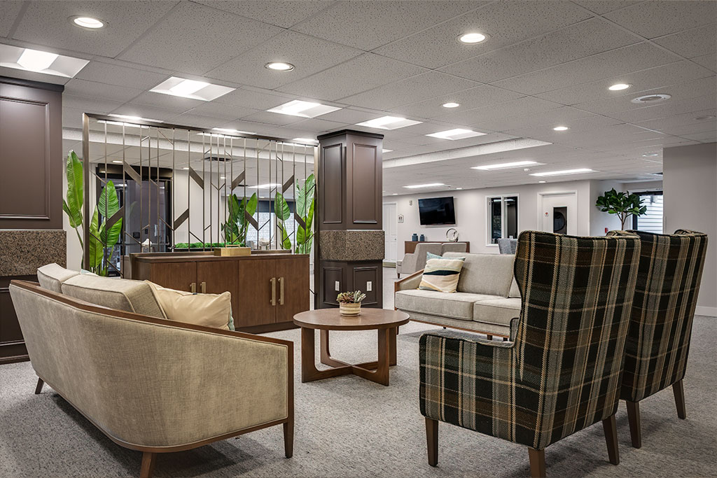 Reception-Area Grande Ronde Retirement Residence